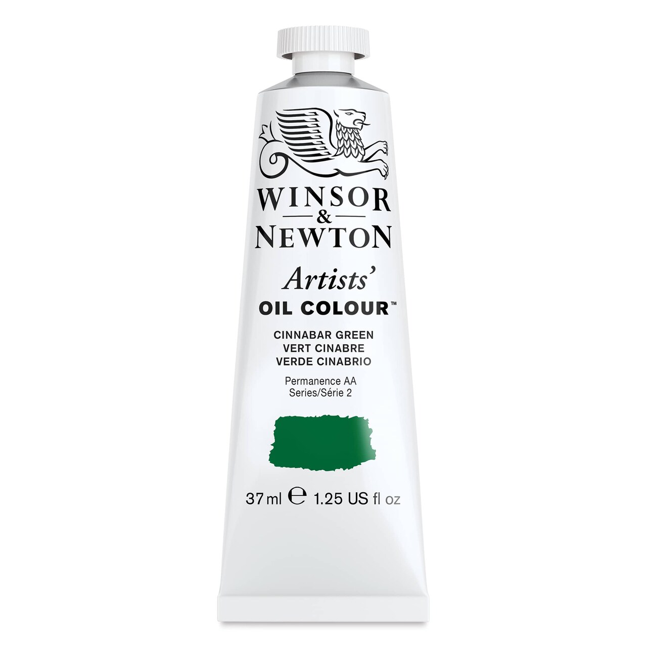 Winsor & Newton Artists' Oil Color - Cinnabar Green, 37 ml tube